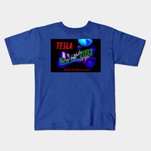 Tesla model M Kids T-Shirt